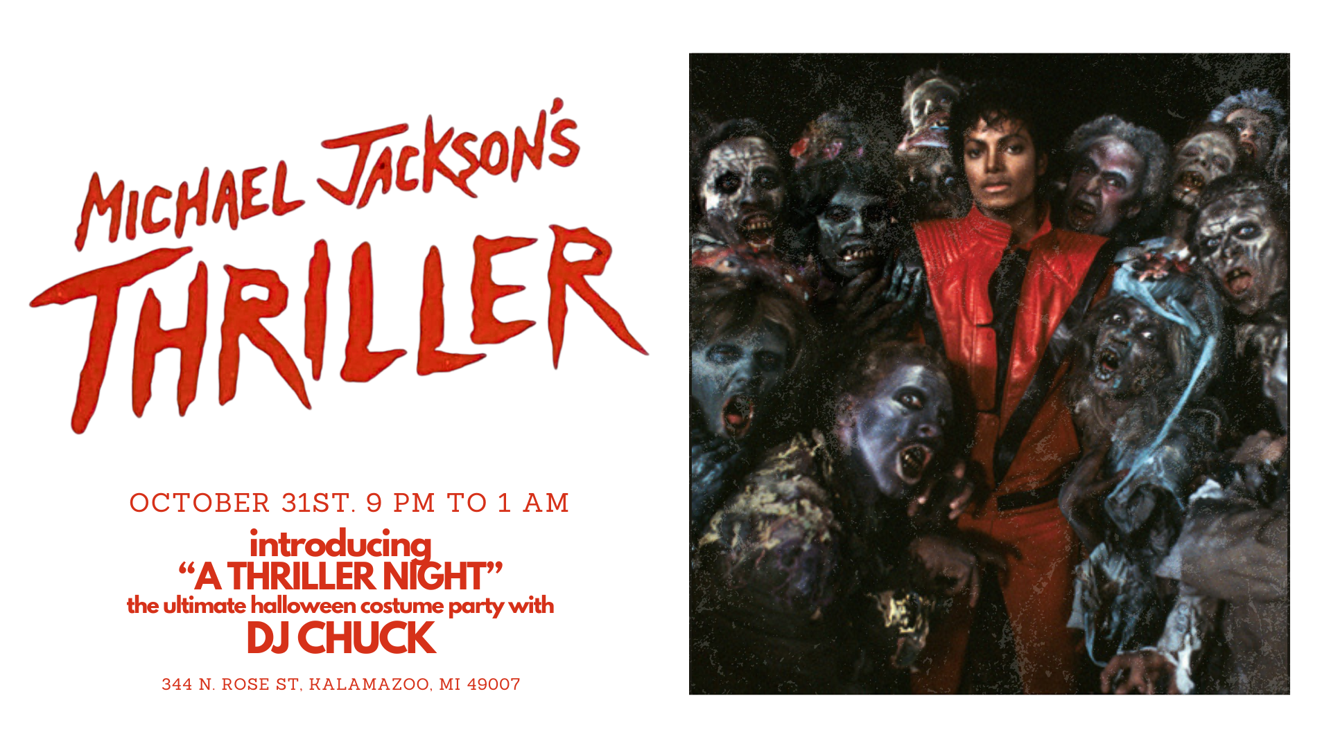 A Thriller Night: Halloween Costume Party