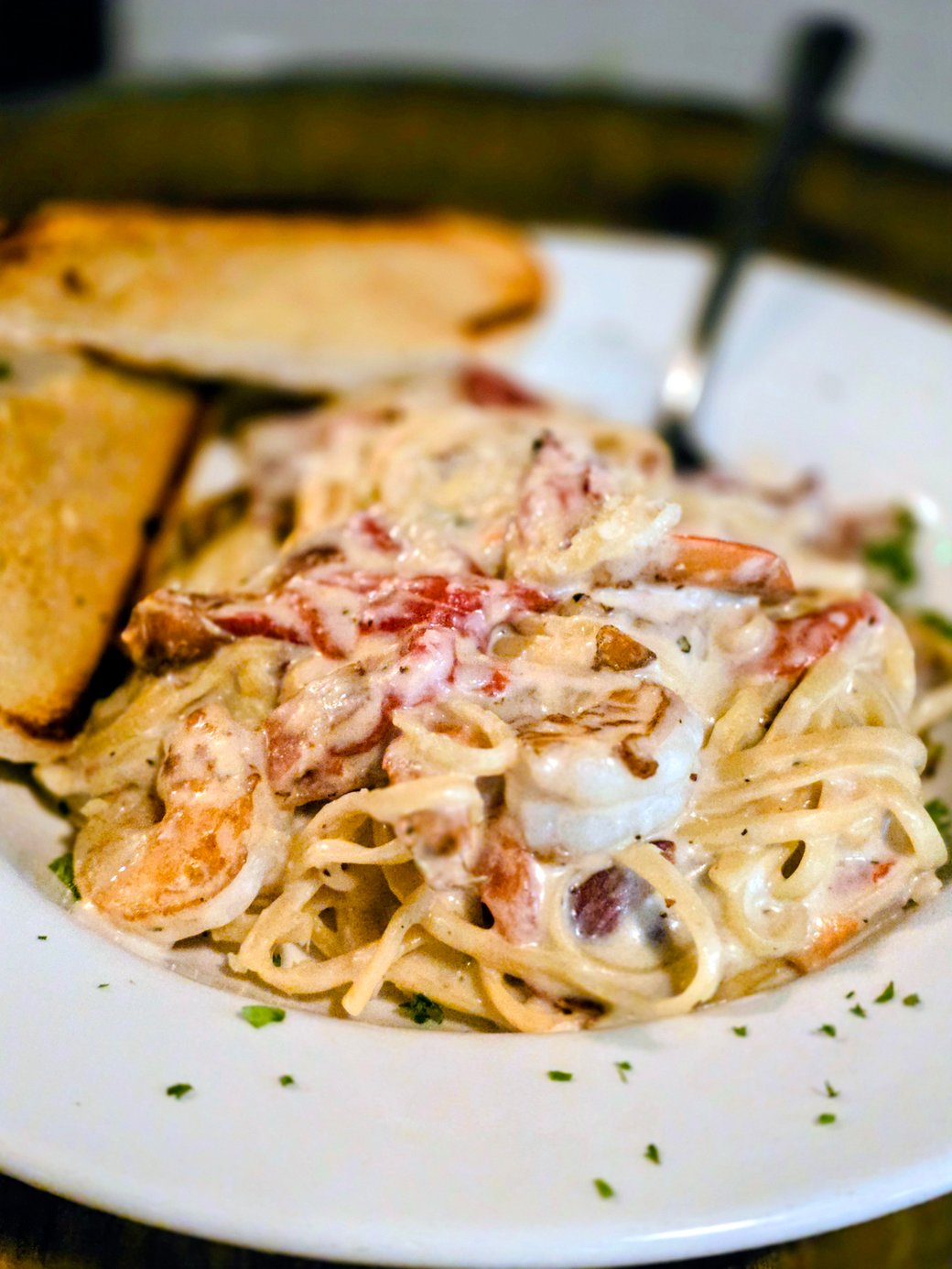 Shrimp Carbonara