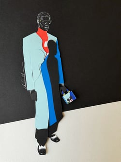 'Balmain' by Anna Gusselnikova , shop product