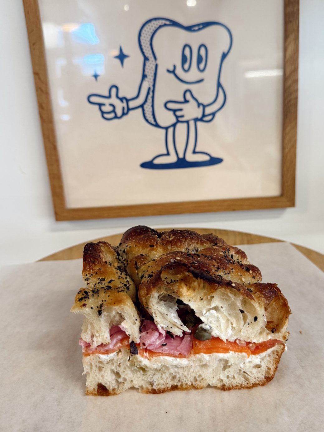 Smoked Salmon Sandwich