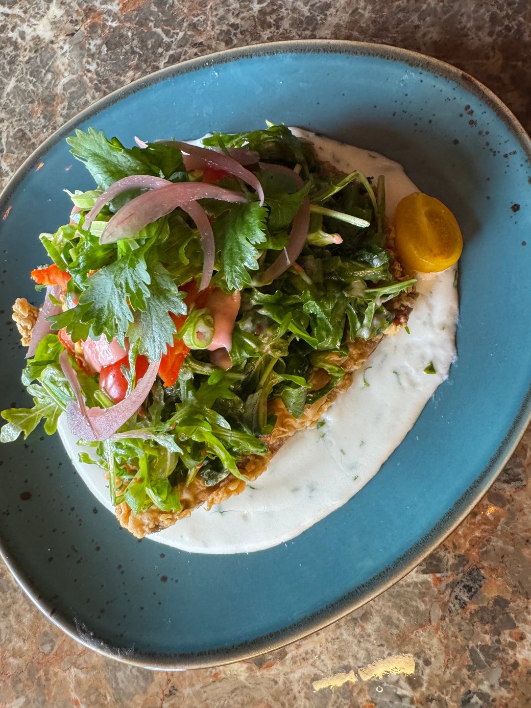 BANGUS (MILKFISH) BELLY BERRY SALAD