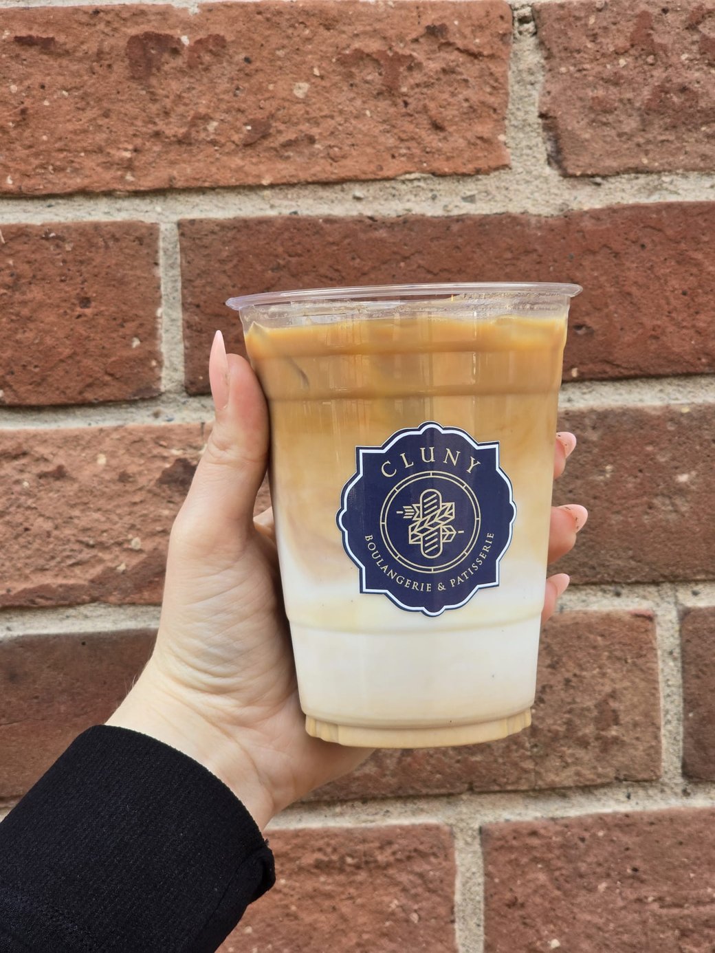 Iced Salted Honey Latte 