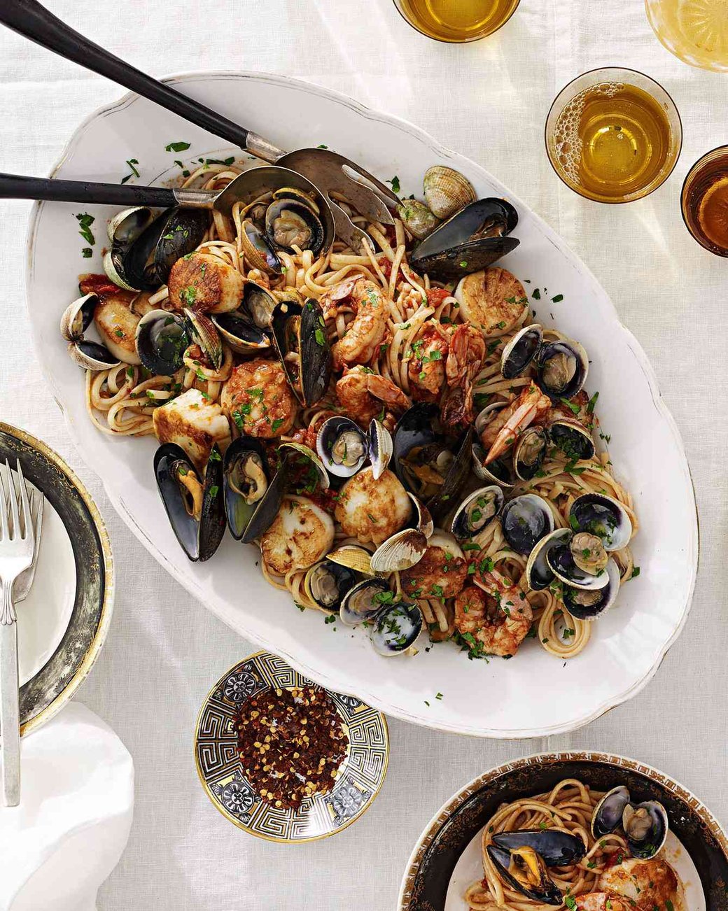 Seafood Linguine