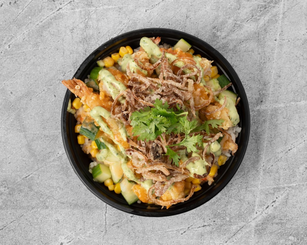 Sweet Chili Shrimp Bowl