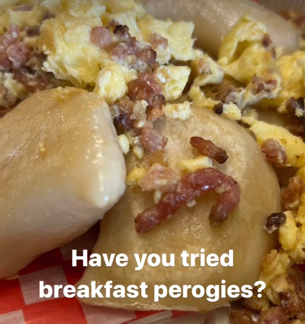 Breakfast Perogies