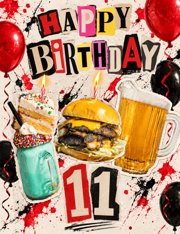 WE'RE TURNING 11!