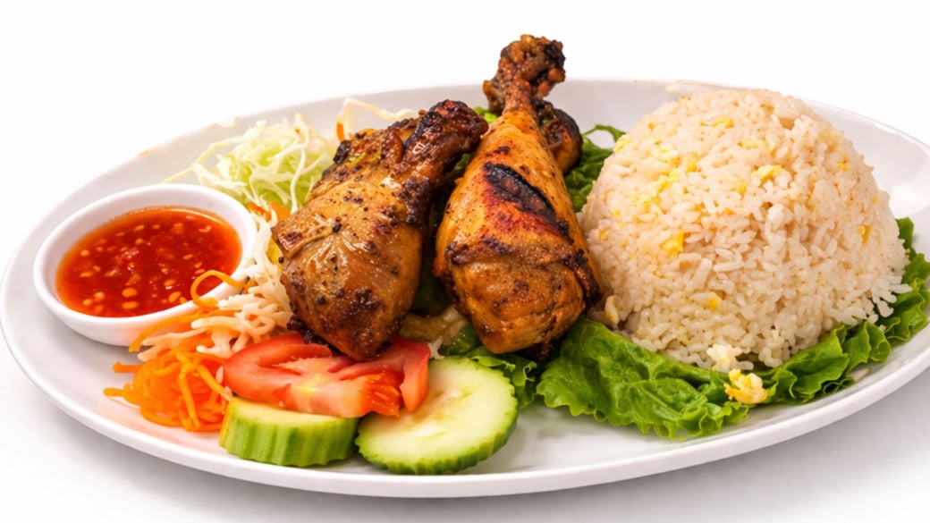 Chai Thai Fried Rice w/ BBQ Chicken