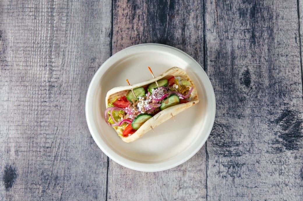 Turkish Chicken Pita