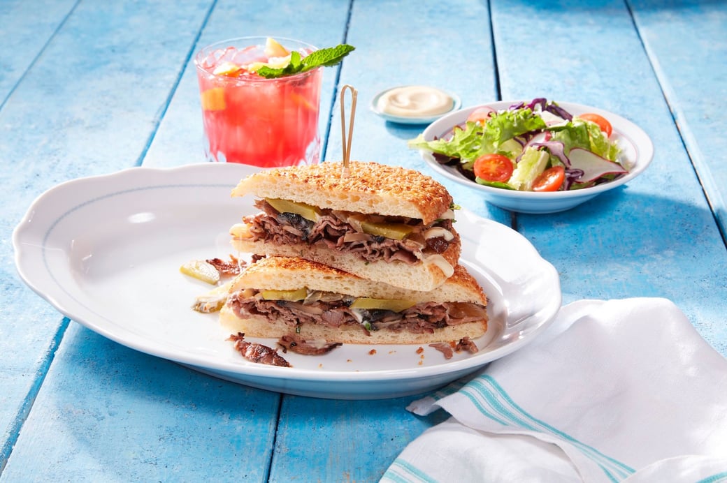 Roast Beef Grilled Sandwich