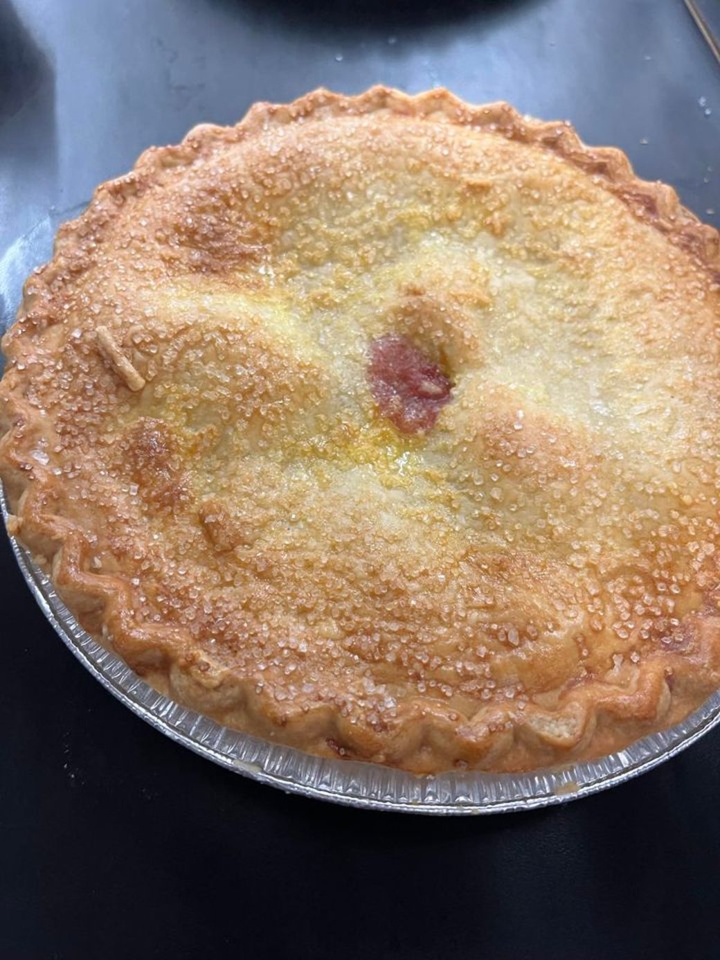 Strawberry Rhubarb pie 8