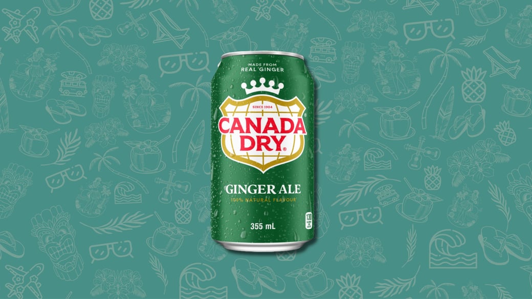 Canada dry (canette / can)