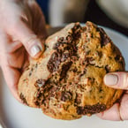 A DIY Mom's Day gift she's going to 💙 Surprise mom with Azhar's Mother's Day Brunch Box this year (serves 3-4)! And yup, these giant chocolate-date cookies are includes 🤤

Box includes:
- Marinated Olives with Hazelnut Dukkah
- Shakshuka with 6 Free Range Eggs
- Muhammara with Walnuts and Pomegranate
- Hummus Masabacha with Ajika and Schug
- Labneh with Wildflower Honey, Pistachio, and Fennel Pollen
- Babaganoush with Date Molasses and Black Seeds
- 1 Loaf of Barbari Bread
- 2 Giant Chocolate-Date Cookies

Mimosa kit add-on is also available - order yours for pickup on Tock before 10PM Saturday May 7th, link in bio! ✨