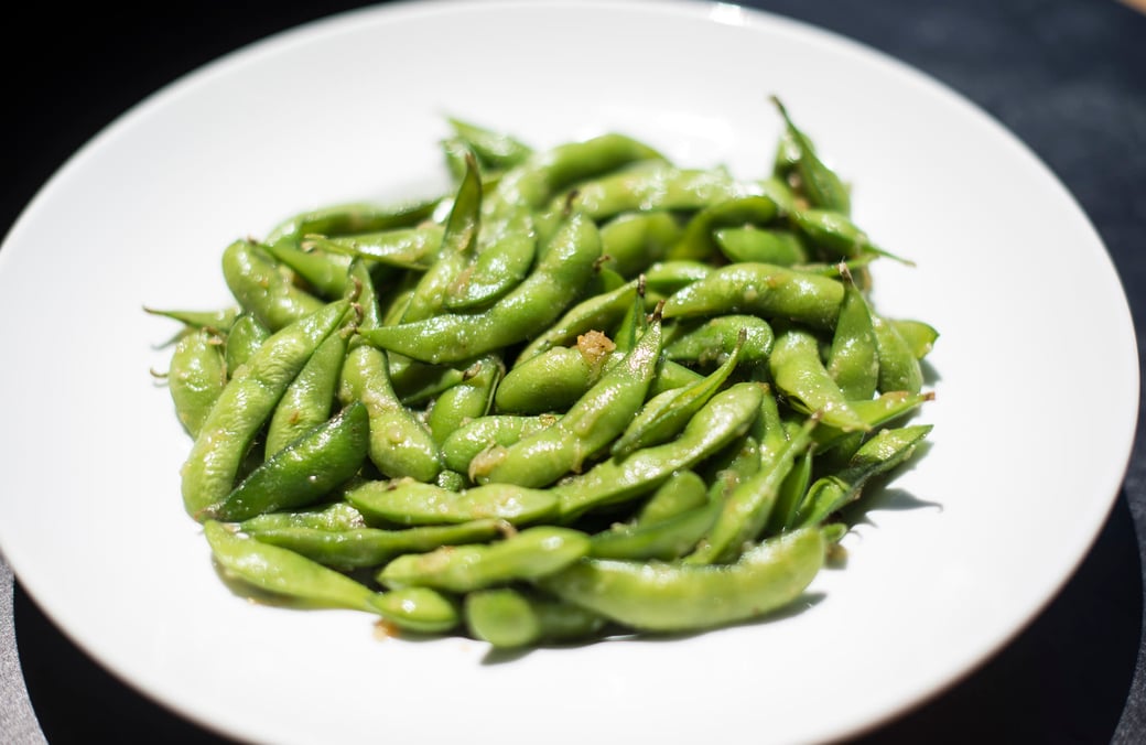 GARLIC EDAMAME