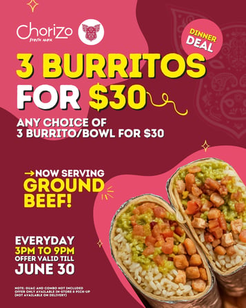 DINNER DEAL ALERT 😋We’ve launched a limited