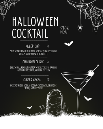 Halloween Cocktail Specials