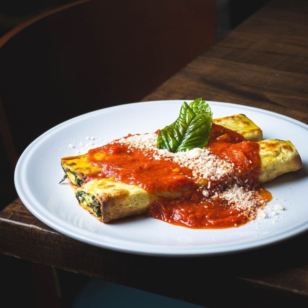 Spinach & Ricotta Cannelloni