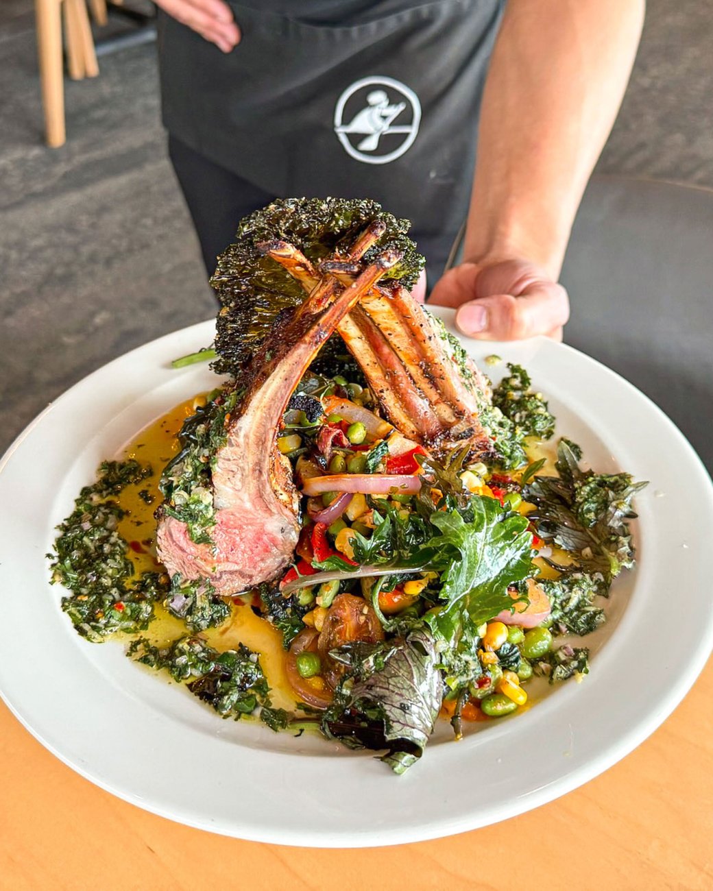 Encrusted Rack of Lamb