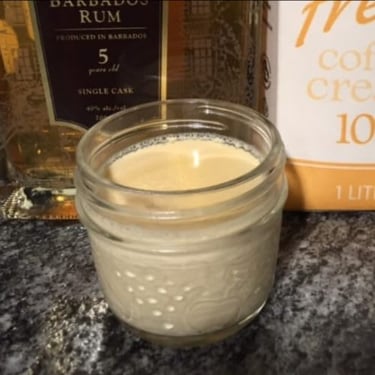 Dark Rum Vanilla Pots of Cream