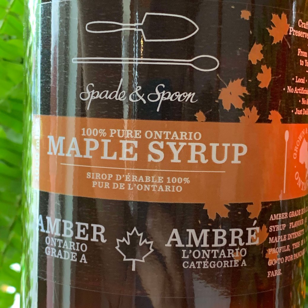 Maple Syrup from Spade & Spoon