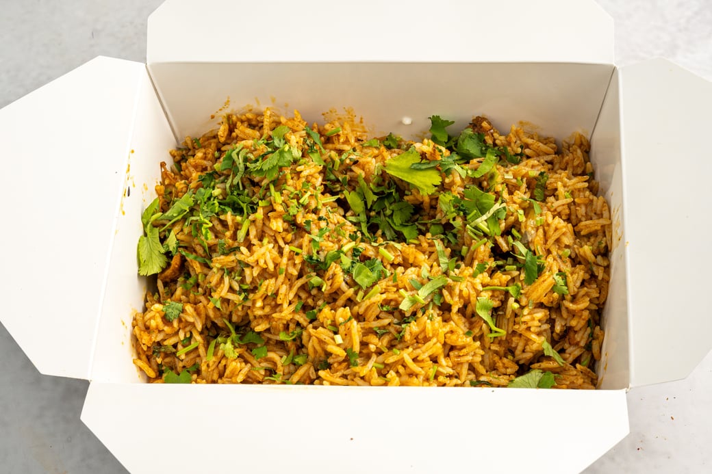 Goat Biryani Rice Bowl🌶️