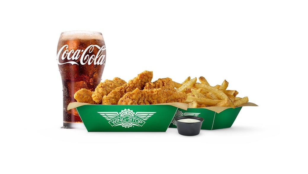Large 5 pc  crispy tender combo