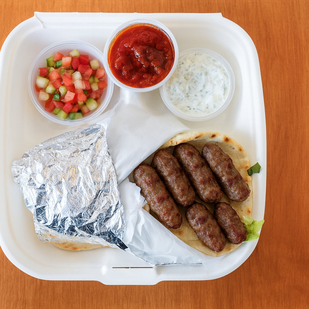 Turkish Meatball – Inegol Style w/Pita