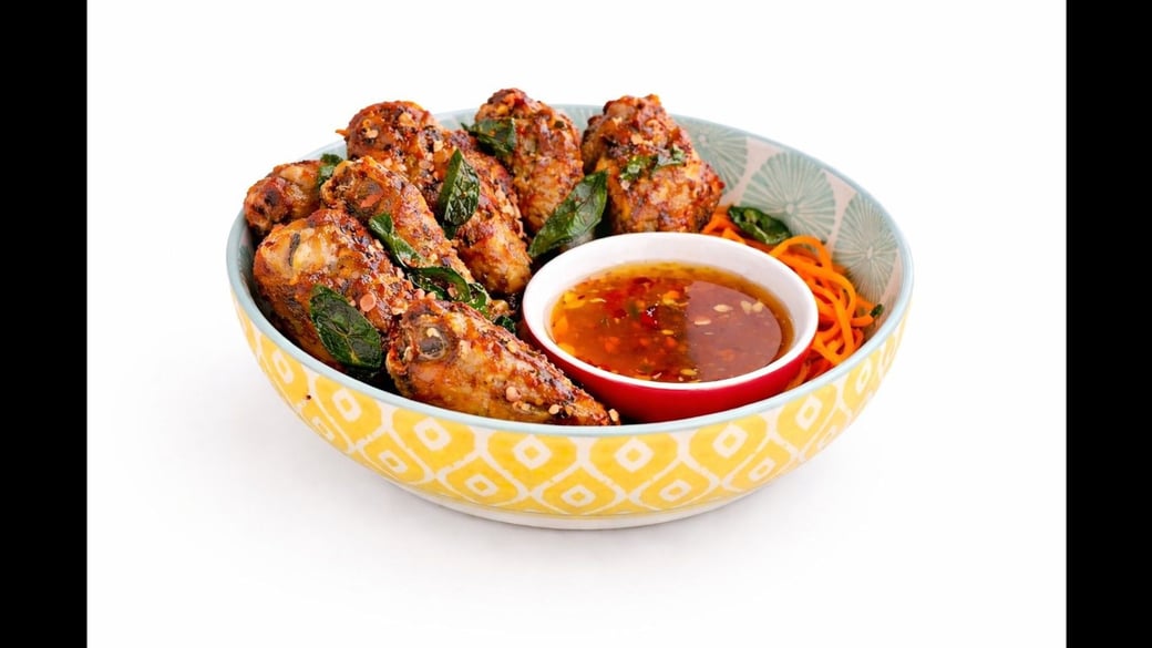 Spicy Basil Wings