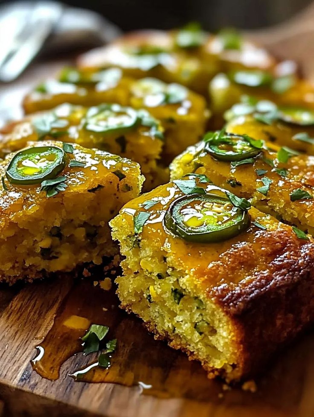 Jalapeño Honey Buttermilk Cornbread