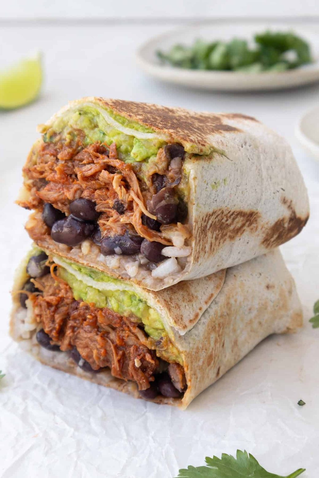 Carnitas Pork Burrito