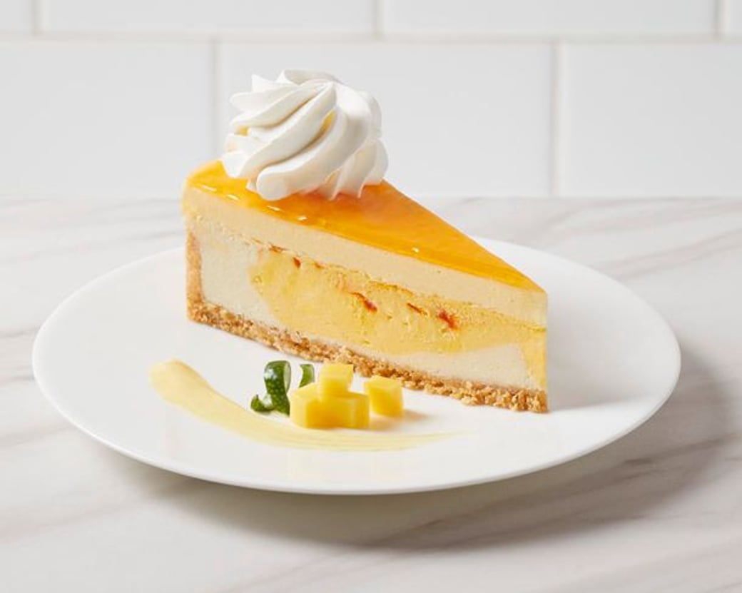 Mango Key Lime Cheesecake