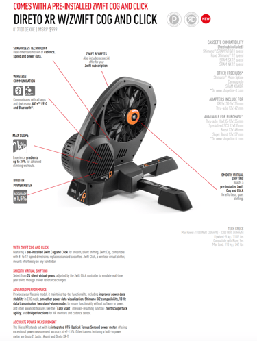 Elite Direto-XR with Zwift Click , shop product
