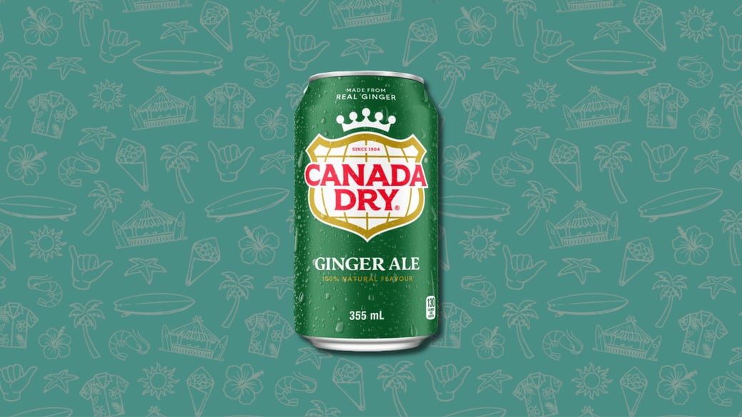 Canada dry (canette / can)