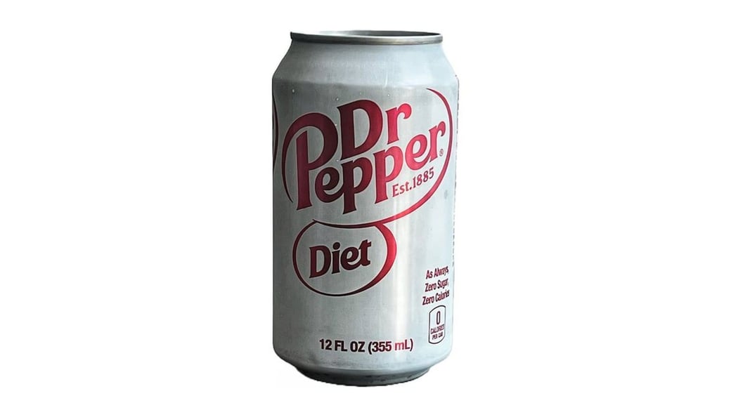 Diet Dr. Pepper Can