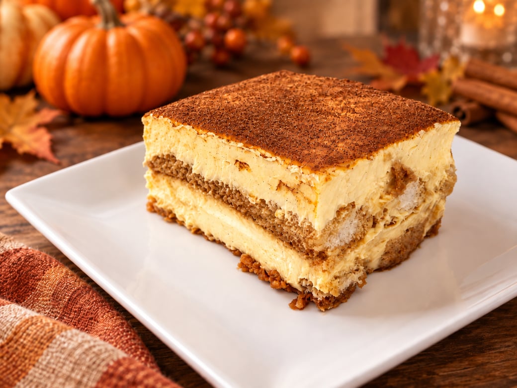 Pumpkin Tiramisu Pan  9-18 Slices