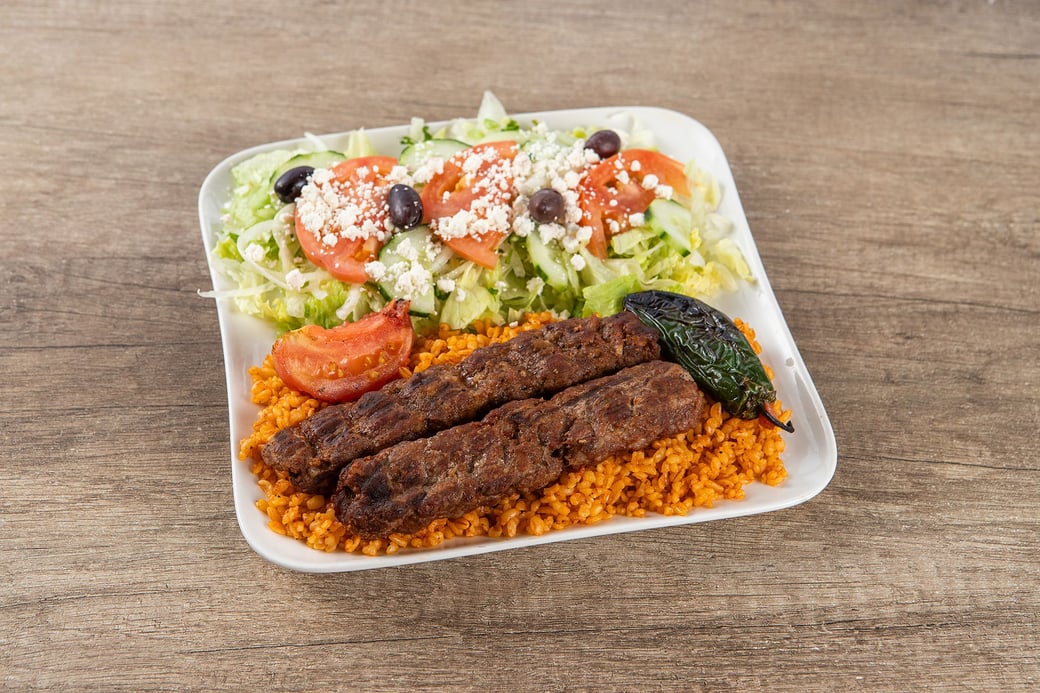 Adana Shish Kebab Plate