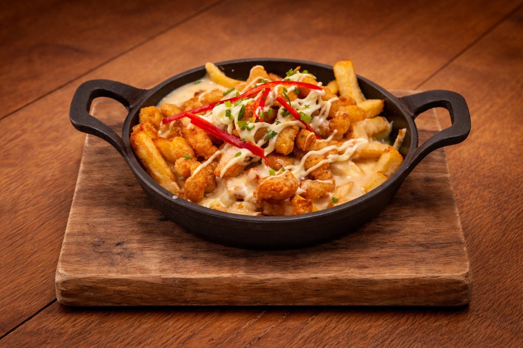 FRIED NORDIC SHRIMP POUTINE