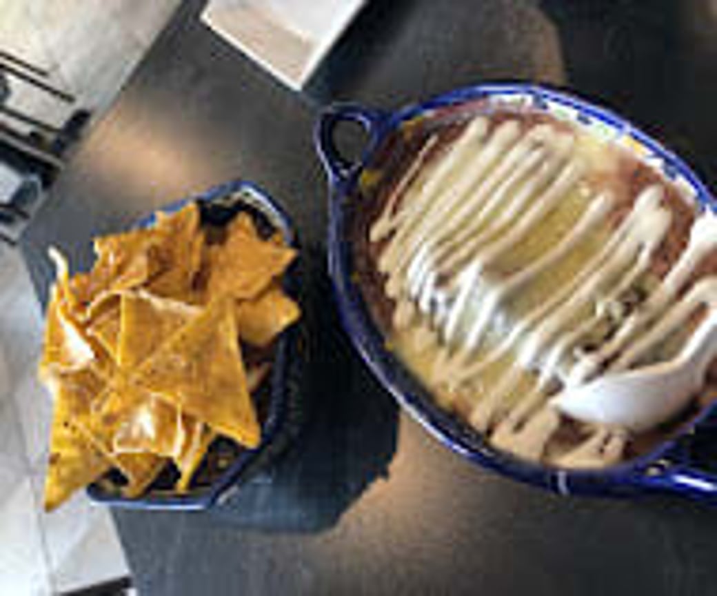 Frijoles Refritos with Cheese