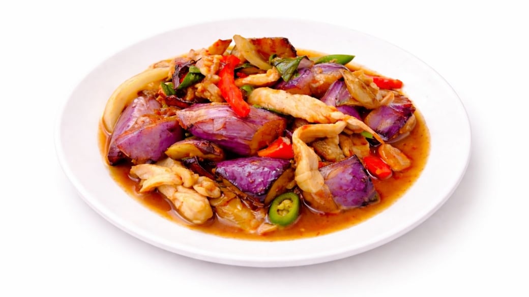 Pad Ma Kuer (Eggplant)
