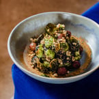 we've got your greens right here 😉 our menu offers many vegetarian-friendly dishes like our brussels sprouts 〰️ and guess what… we’re now on ubereats ✨