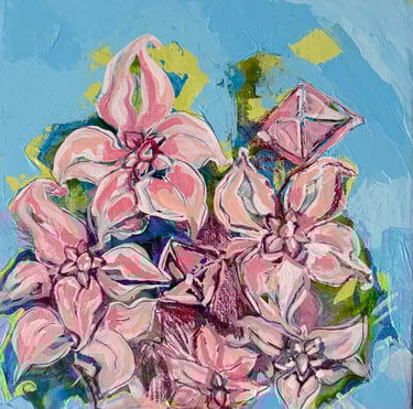 'Hoya Carnosa, Porcelain Flower' by Christina Mazurowski , shop product