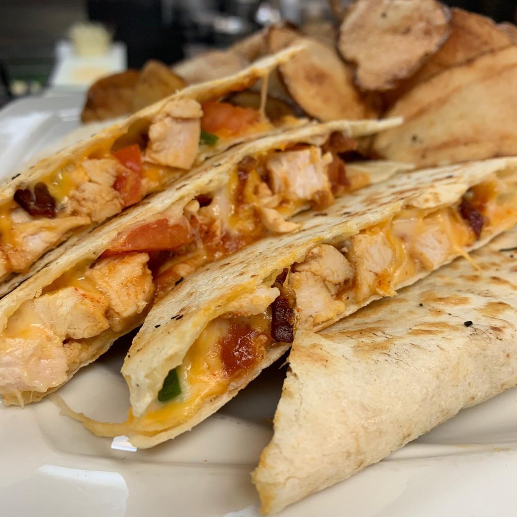BBQ Chicken Quesadilla