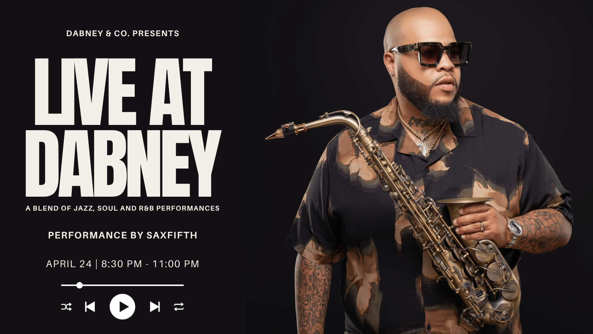 LIVE at Dabney with SaxFifth