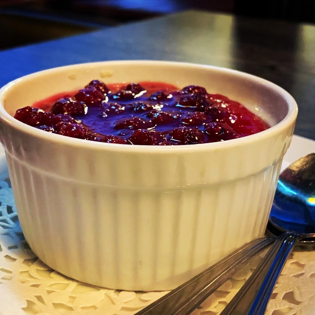 Rosie's Saskatoon Berry Cheesecake