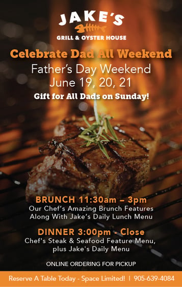 Father's Day Weekend at Jake's!