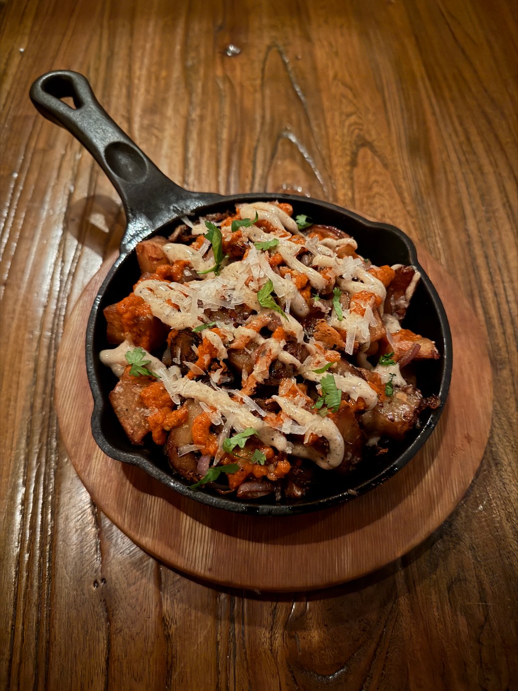 Patatas Bravas Skillet