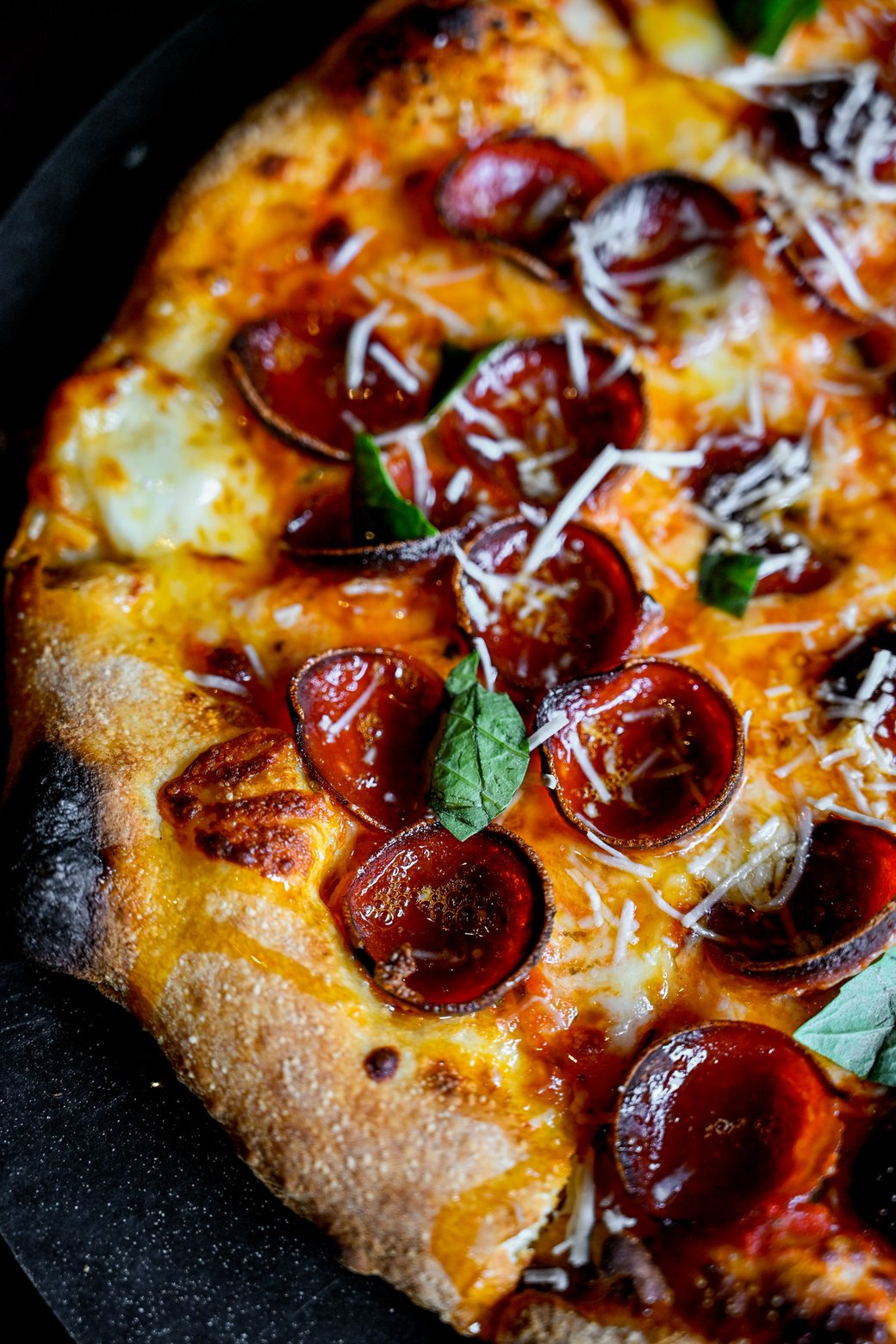 Hot Honey Pepperoni Pizza