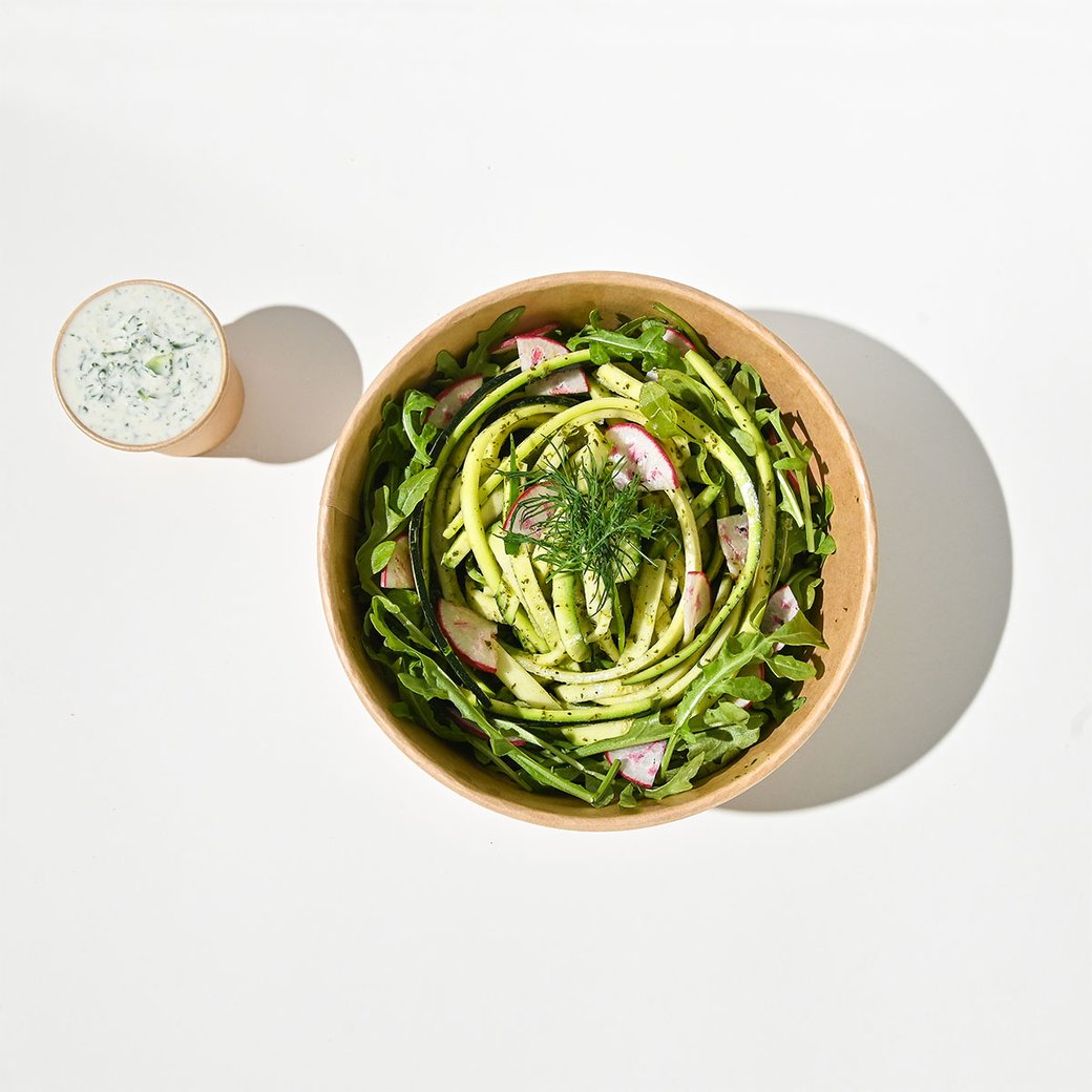 Zucchini Radish Salad