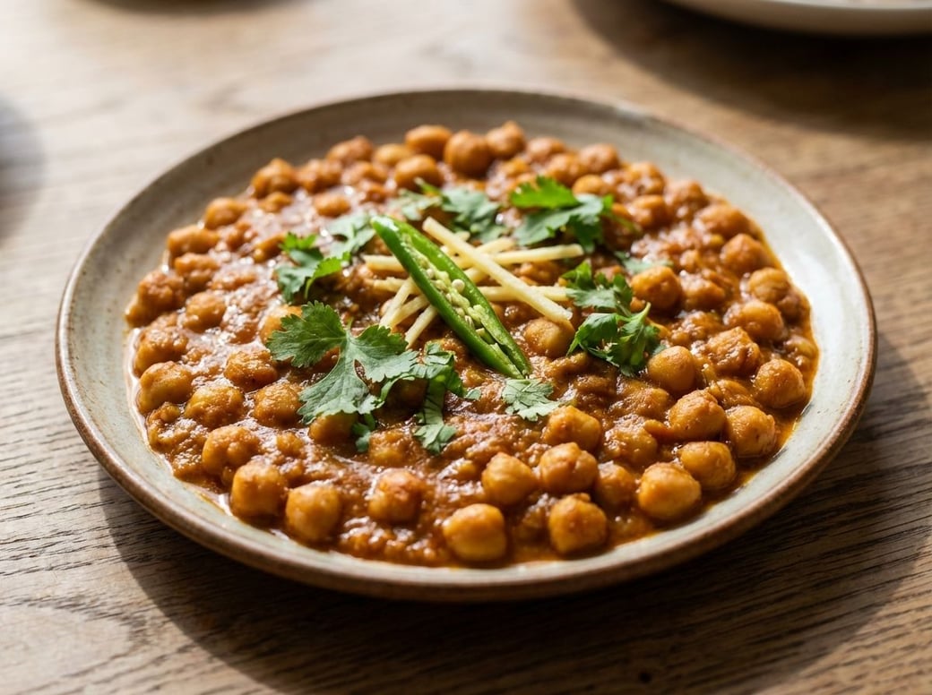 Channa Masala → Chickpea Masala Curry Rice Bowl🌶️🌶️