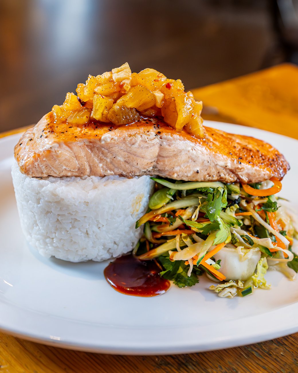 SEARED ATLANTIC SALMON 