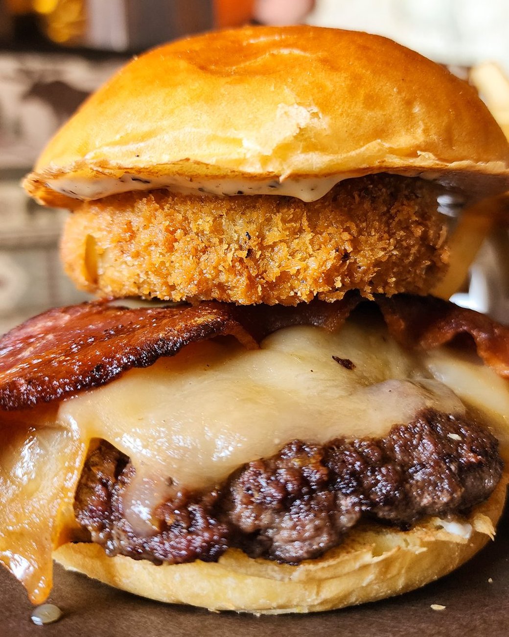 “THE SMOKEY BALM” BAY BURGER